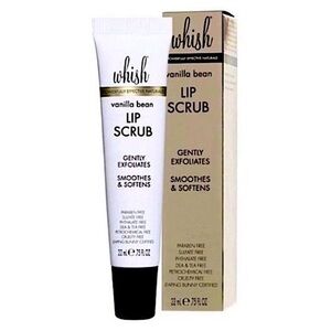 Whish Vanilla Bean Exfoliating & Moisturizing Lip Scrub, 0.75 fl oz / 22 ml